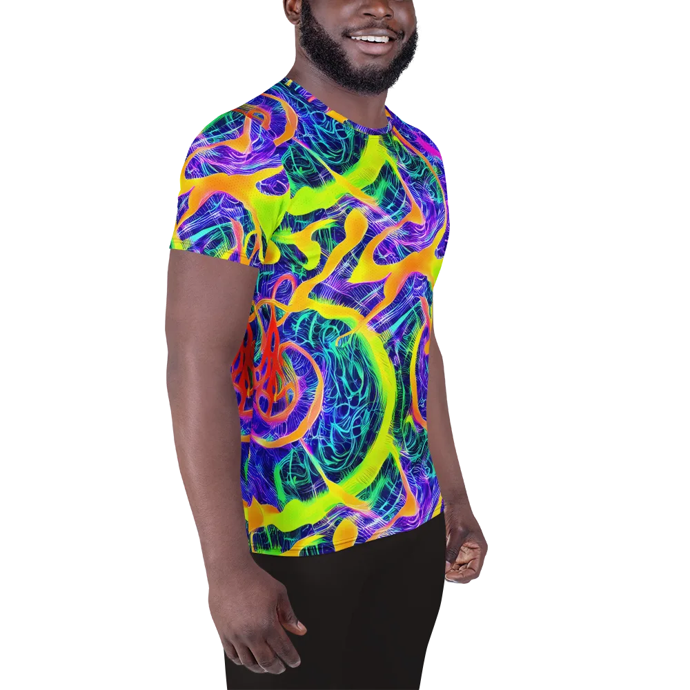 Solar Venom on Men's Athletic T-Shirt — Right