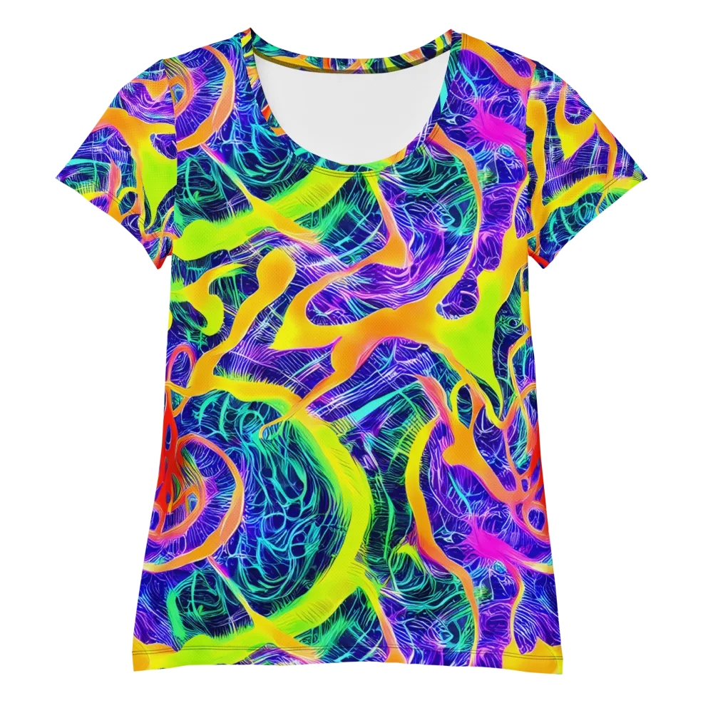 Solar Venom on Women's Athletic T-Shirt — Front