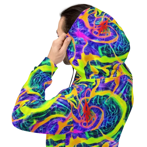 Solar Venom on a Hoodie