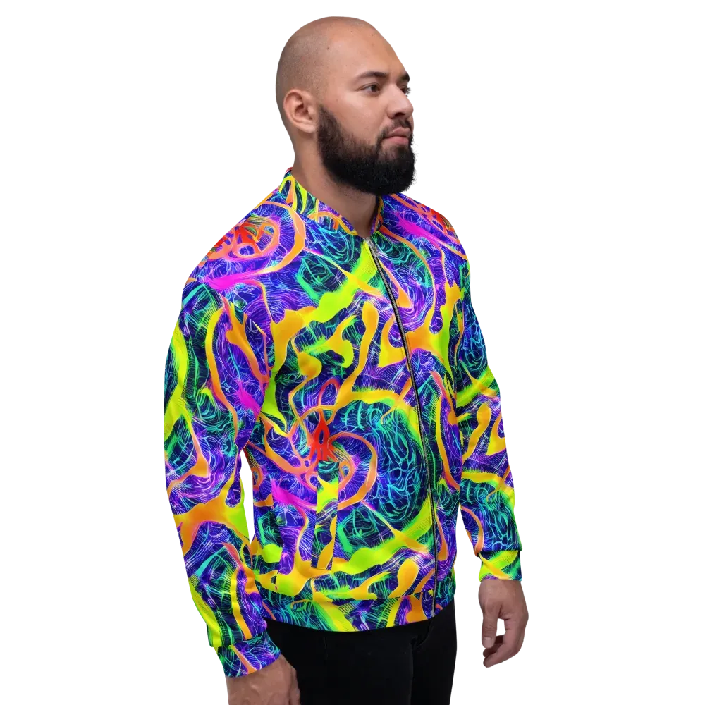 Solar Venom on Bomber Jacket — Right