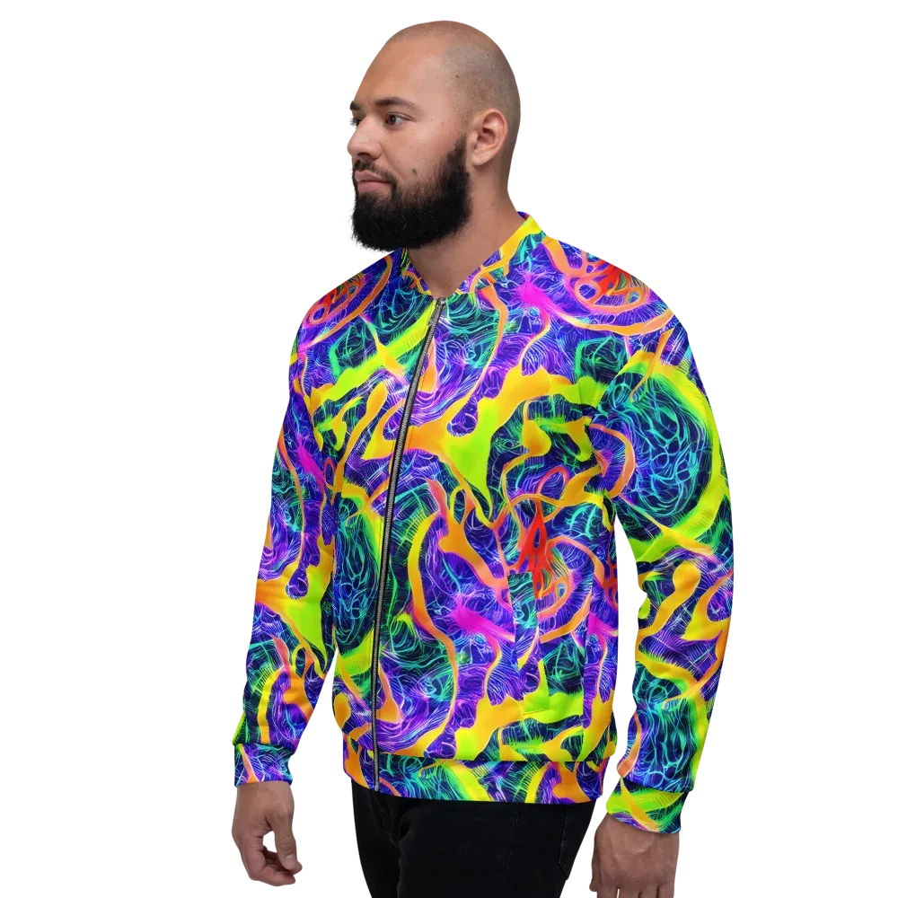 Solar Venom on Bomber Jacket — Left