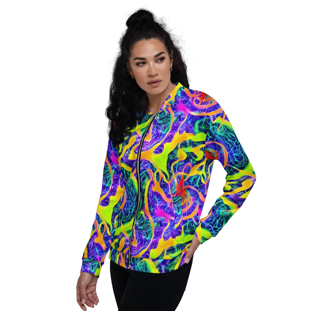 Solar Venom on Bomber Jacket — Left