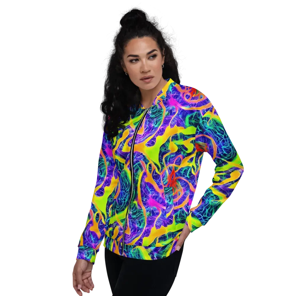 Solar Venom on Bomber Jacket — Left