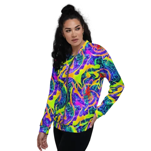 Solar Venom on a Bomber Jacket