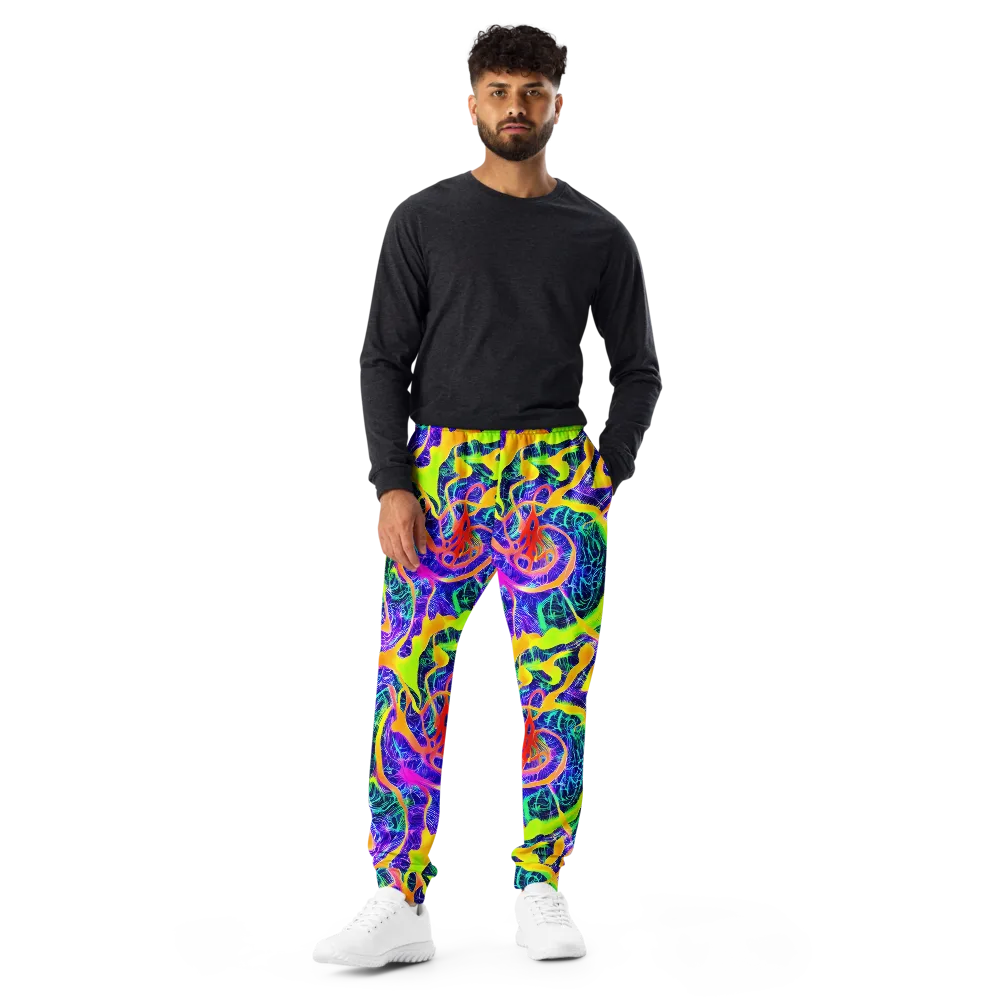 Solar Venom on Men's Joggers — Front