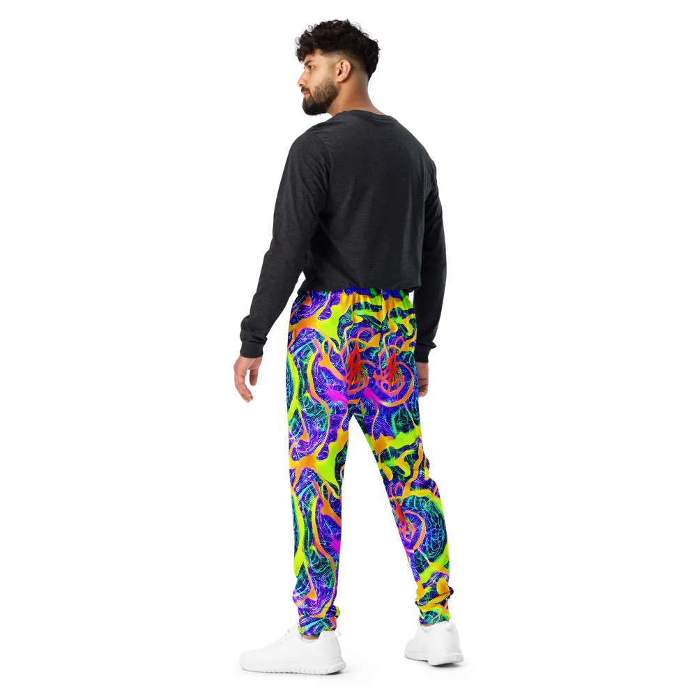 Solar Venom on Men's Joggers — Back