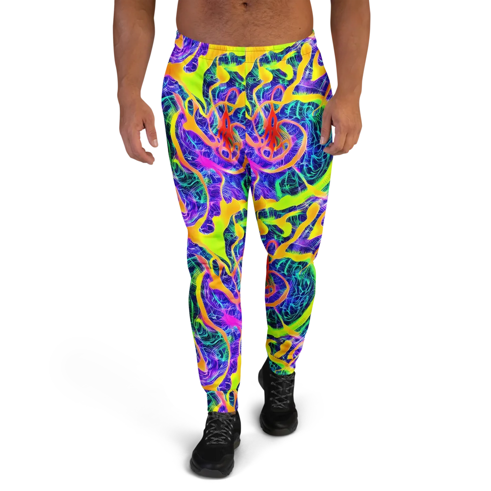 Solar Venom on Men's Joggers — Front