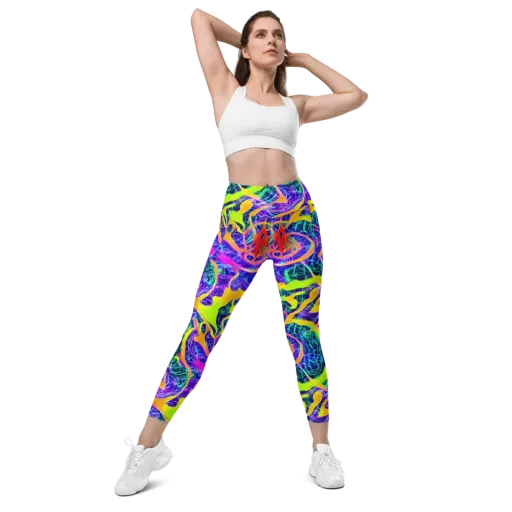 Solar Venom on a Leggings with Pockets
