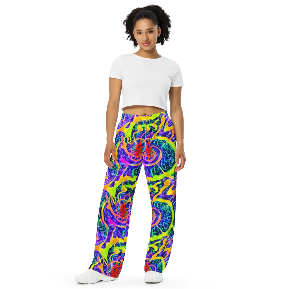 Solar Venom on Wide-Leg Pants — Front