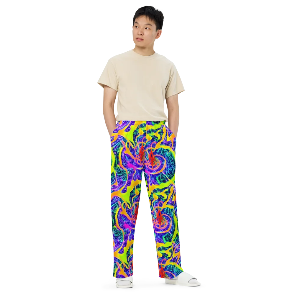 Solar Venom on Wide-Leg Pants — Front