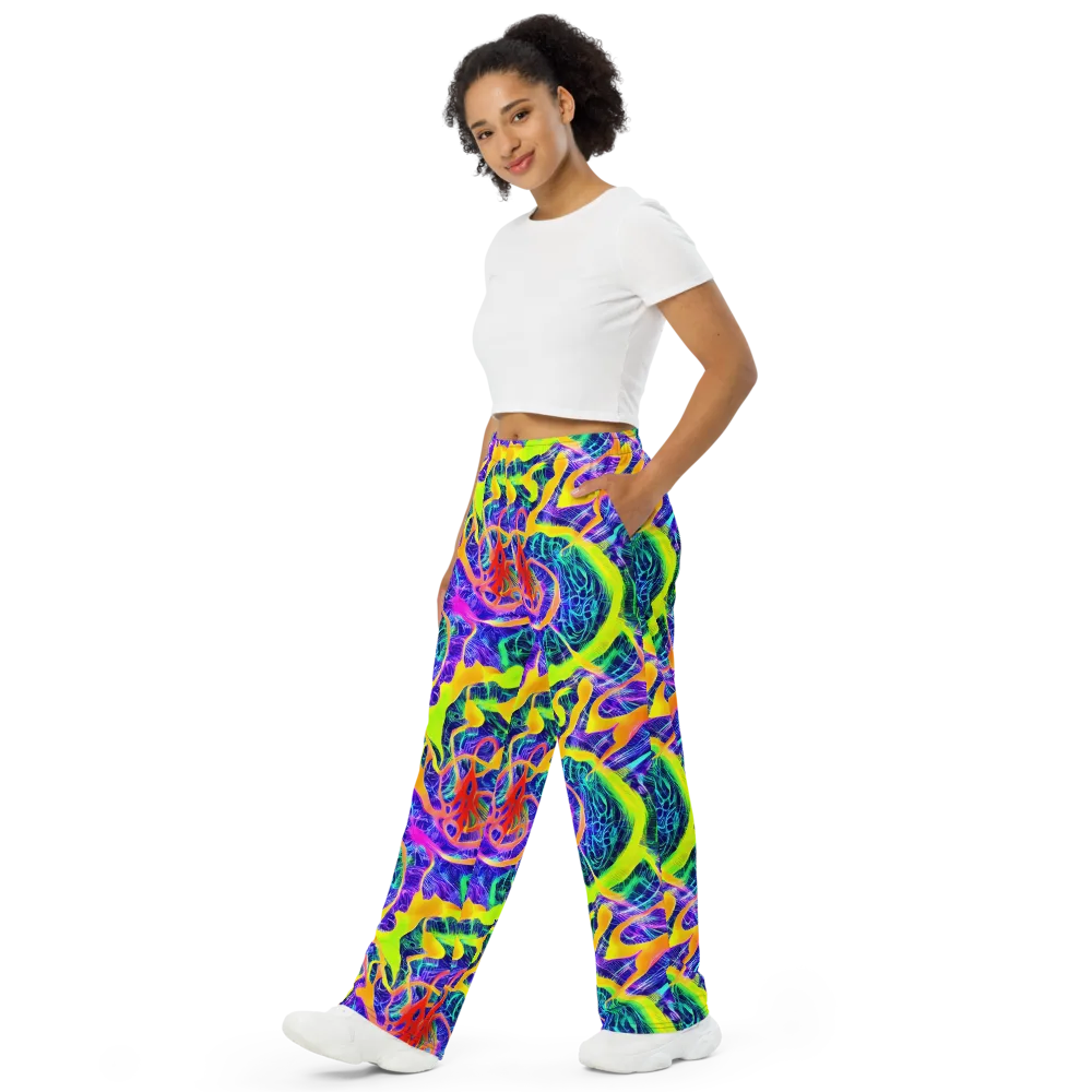 Solar Venom on Wide-Leg Pants — Left Front