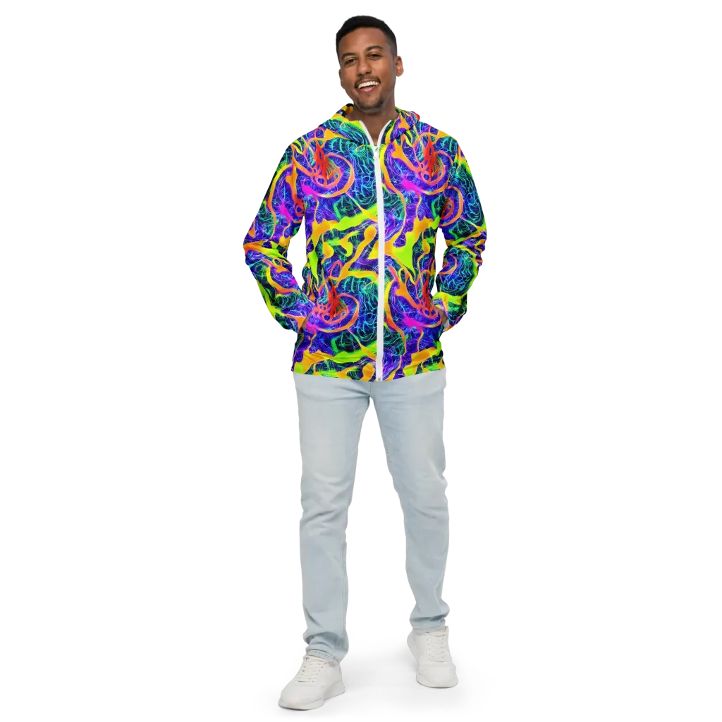 Solar Venom on Men's Windbreaker — Front