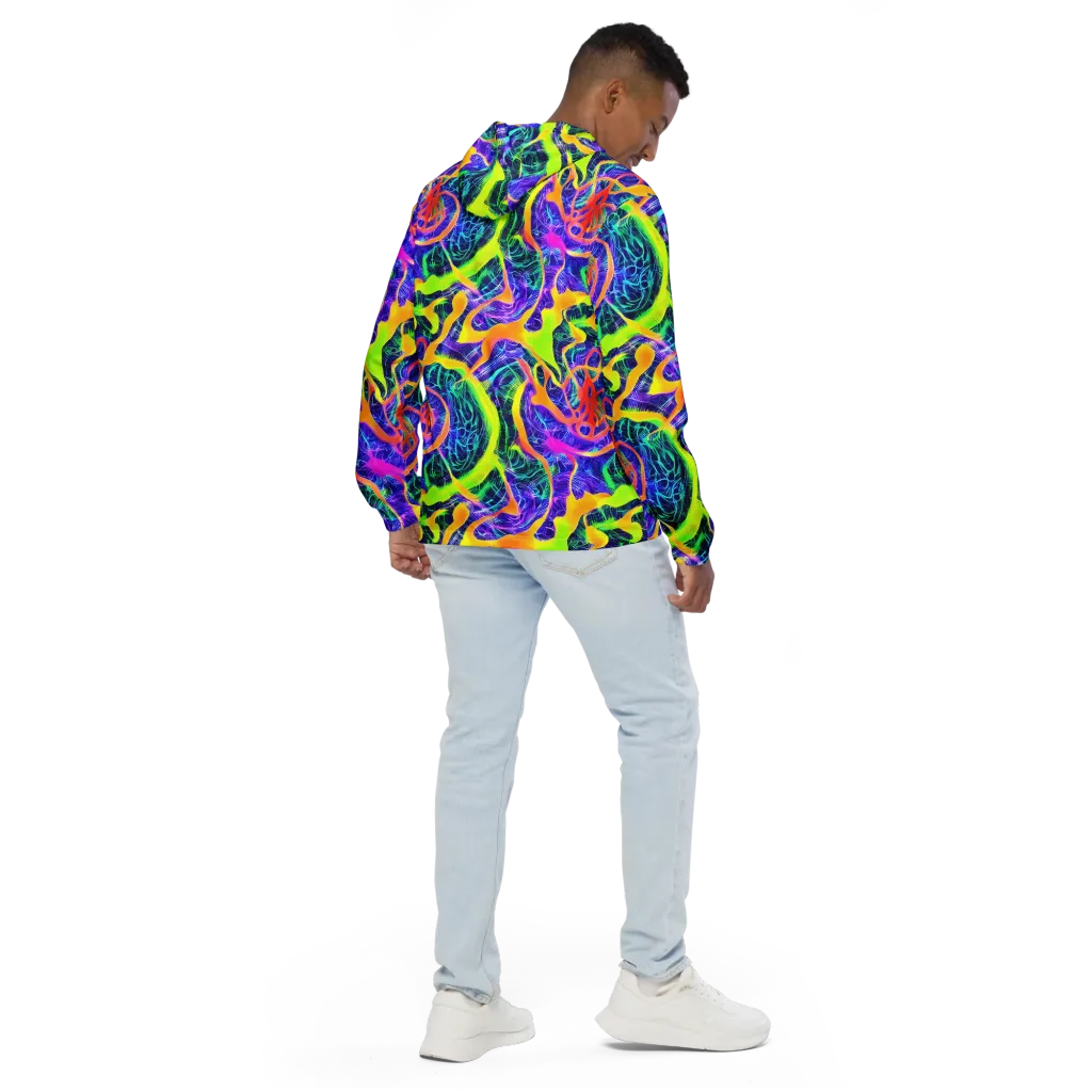 Solar Venom on Men's Windbreaker — Back