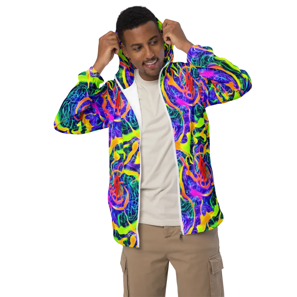 Solar Venom on Men's Windbreaker — Front