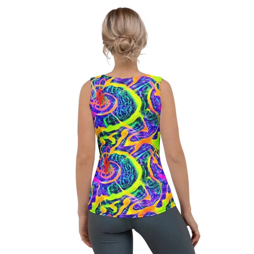 Solar Venom on Women's Tank Top — Back