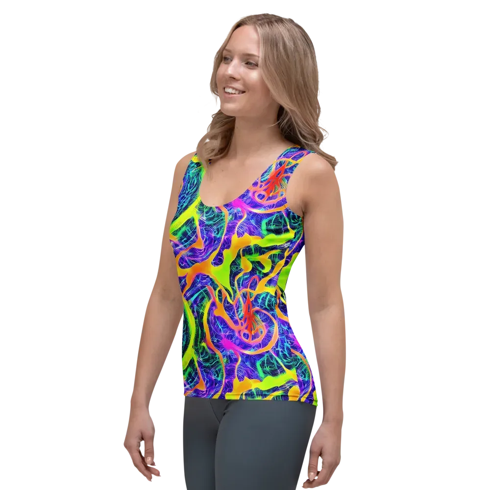 Solar Venom on Women's Tank Top — Left Front