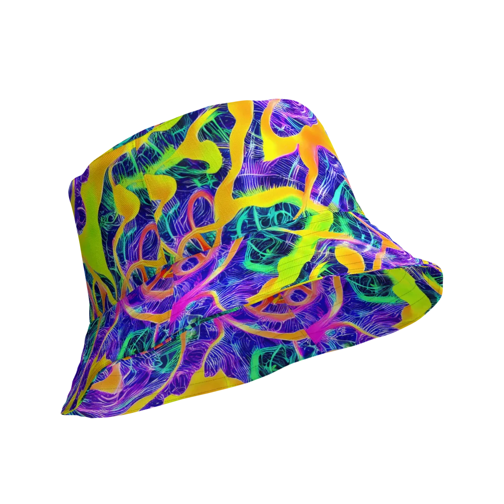 Solar Venom on Reversible Bucket Hat — Product details Outside
