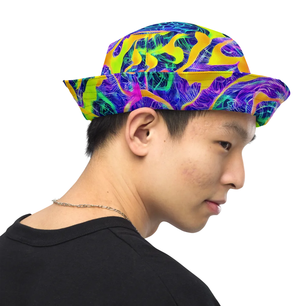 Solar Venom on Reversible Bucket Hat — Right Outside