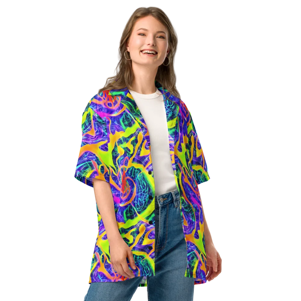 Solar Venom on Button Shirt — Front