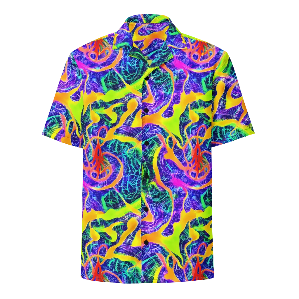 Solar Venom on Button Shirt — Front