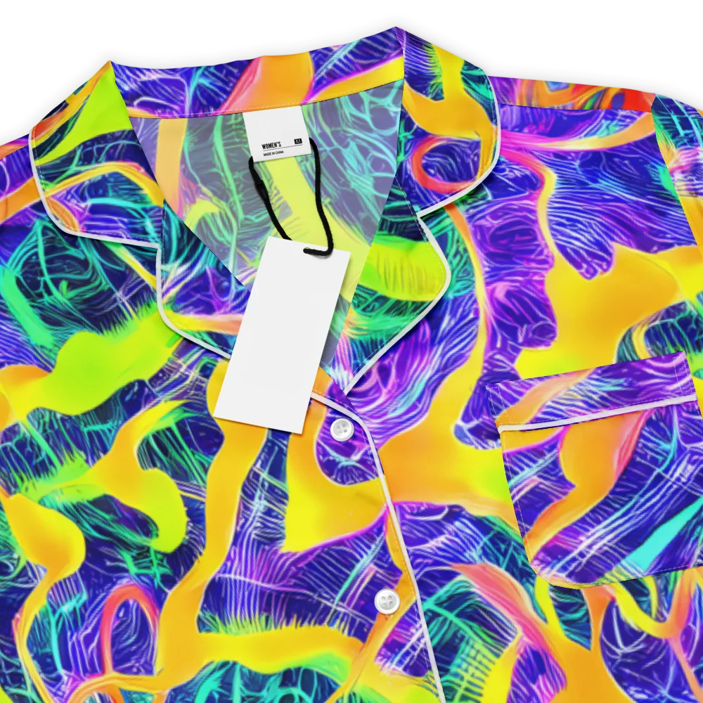 Solar Venom on Women's Short Sleeve Pajama Top — Product details