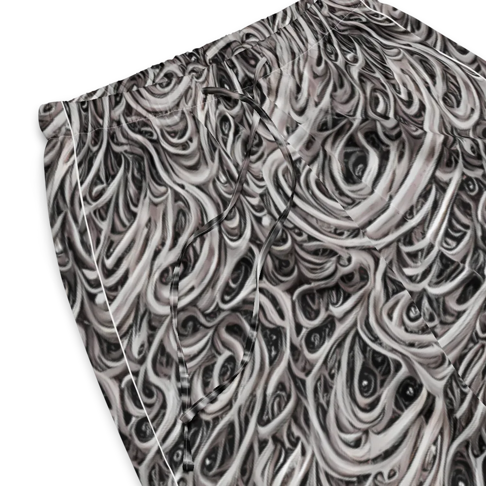 Noir Marbling on Women's Pajama Pants — Product details