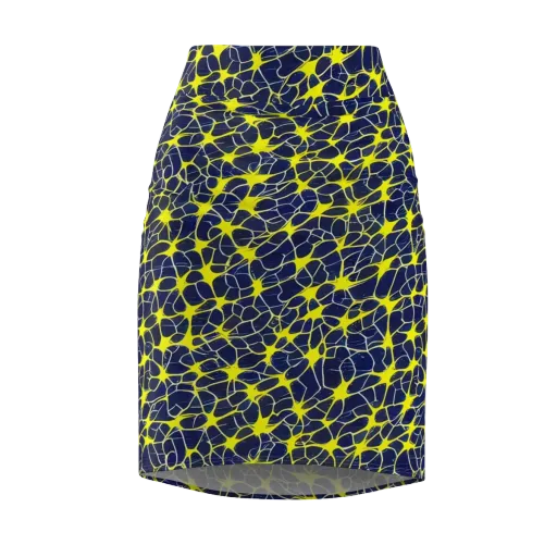 Neon Neural Network on a Pencil Skirt