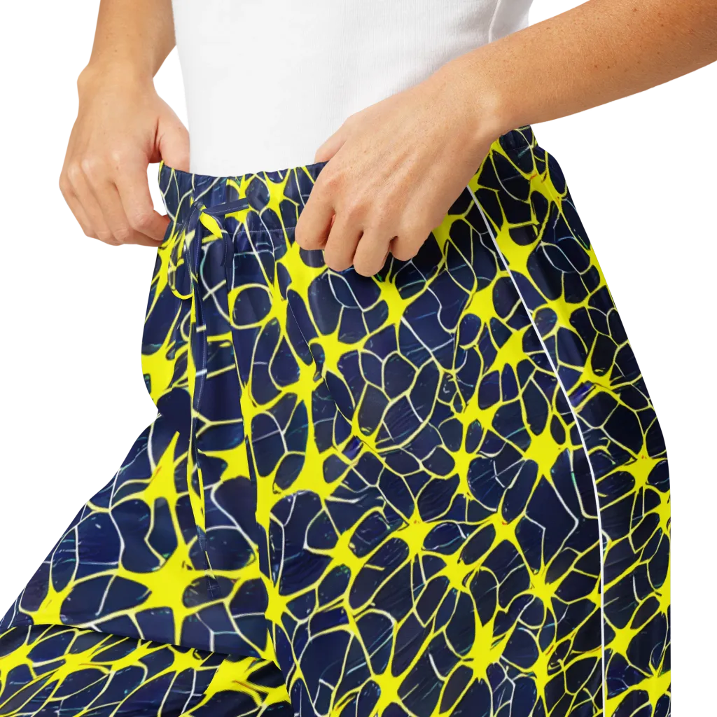 Neon Neural Network on Women's Pajama Pants — Product details