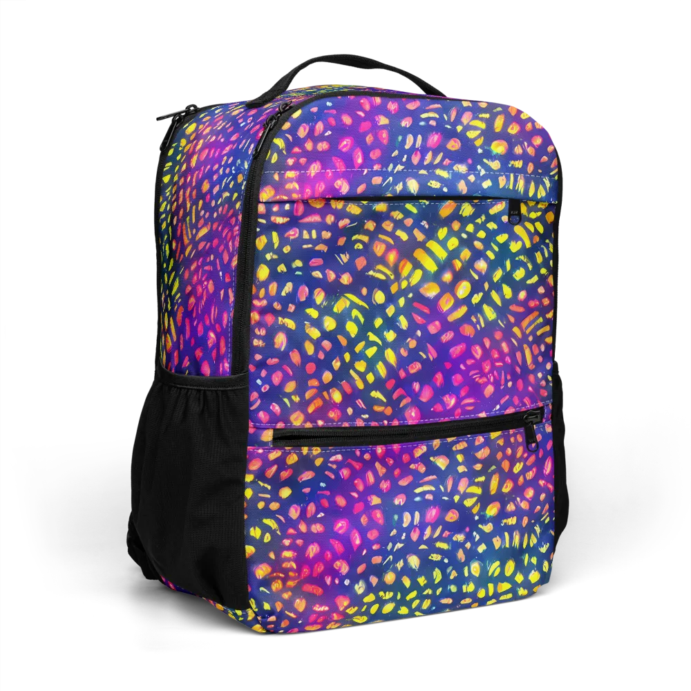 Prismatic Scatter on Utility Backpack — Right Front