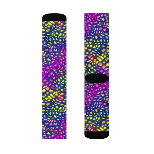 Prismatic Scatter on a Socks