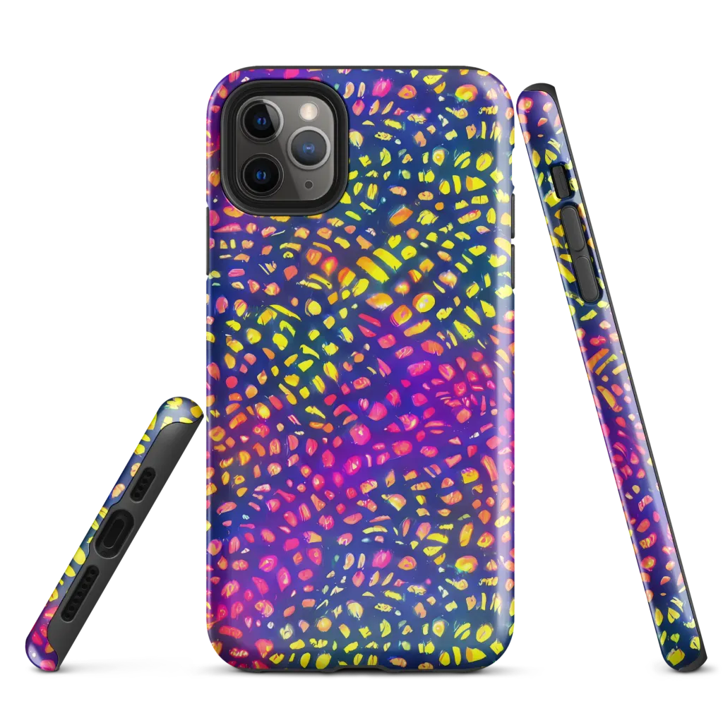 Prismatic Scatter on Tough Case for iPhone® — Front