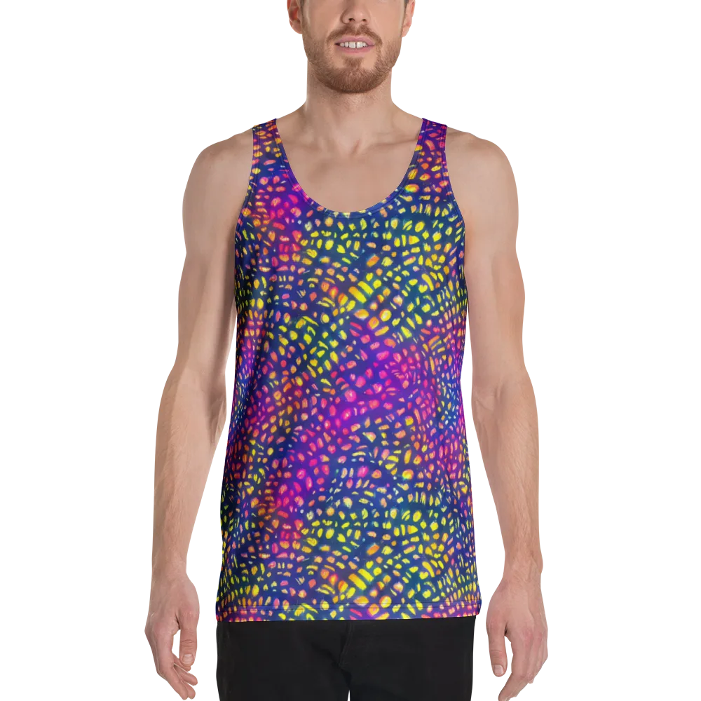 Prismatic Scatter on Men's Tank Top — Front