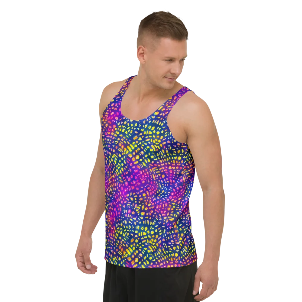 Prismatic Scatter on Men's Tank Top — Left Front