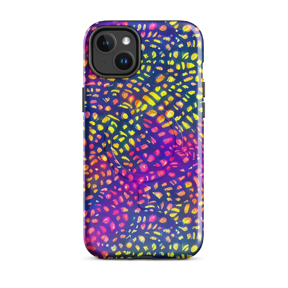Prismatic Scatter on MagSafe Tough Case for iPhone® — Front