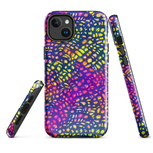 Prismatic Scatter on a MagSafe Tough Case for iPhone®