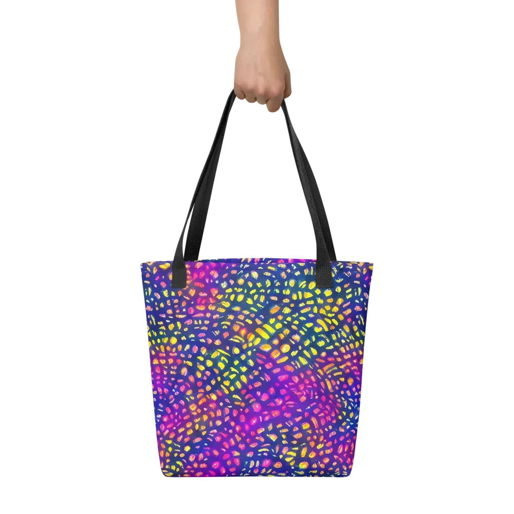 Prismatic Scatter on Tote Bag — Front