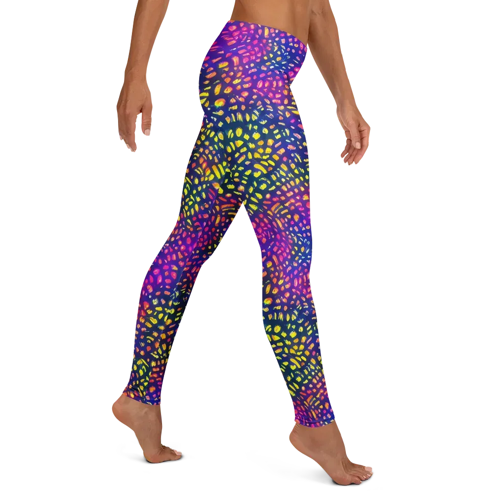 Prismatic Scatter on Leggings — Right