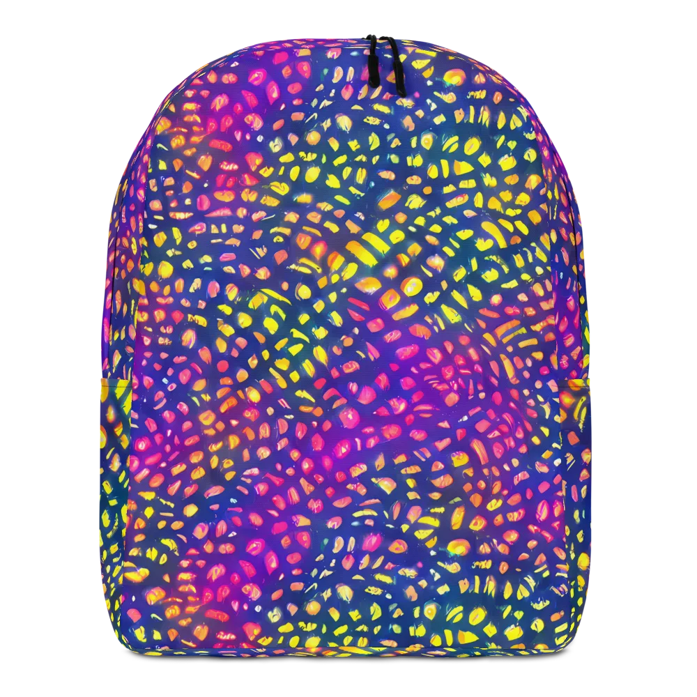 Prismatic Scatter on Minimalist Backpack — Front