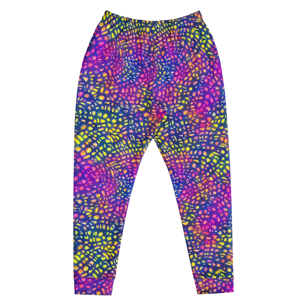 Prismatic Scatter on Men's Joggers — Front