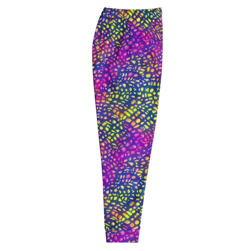Prismatic Scatter on Men's Joggers — Right