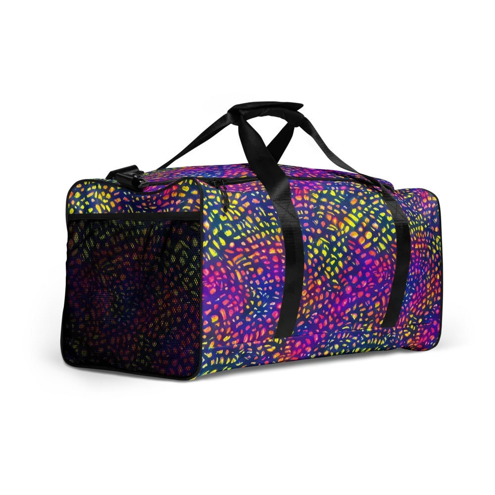 Prismatic Scatter on Duffle Bag — Right Front