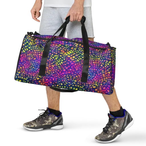 Prismatic Scatter on a Duffle Bag