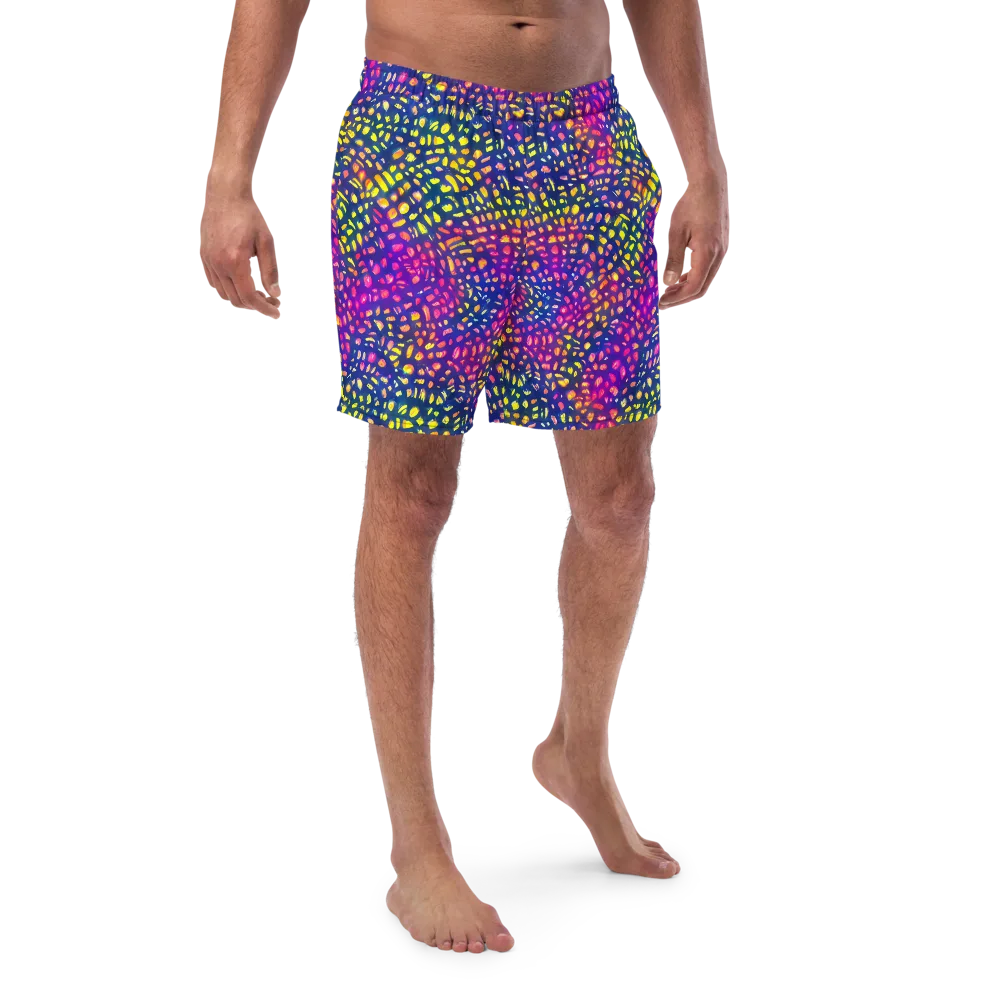 Prismatic Scatter on Swim Trunks — Front