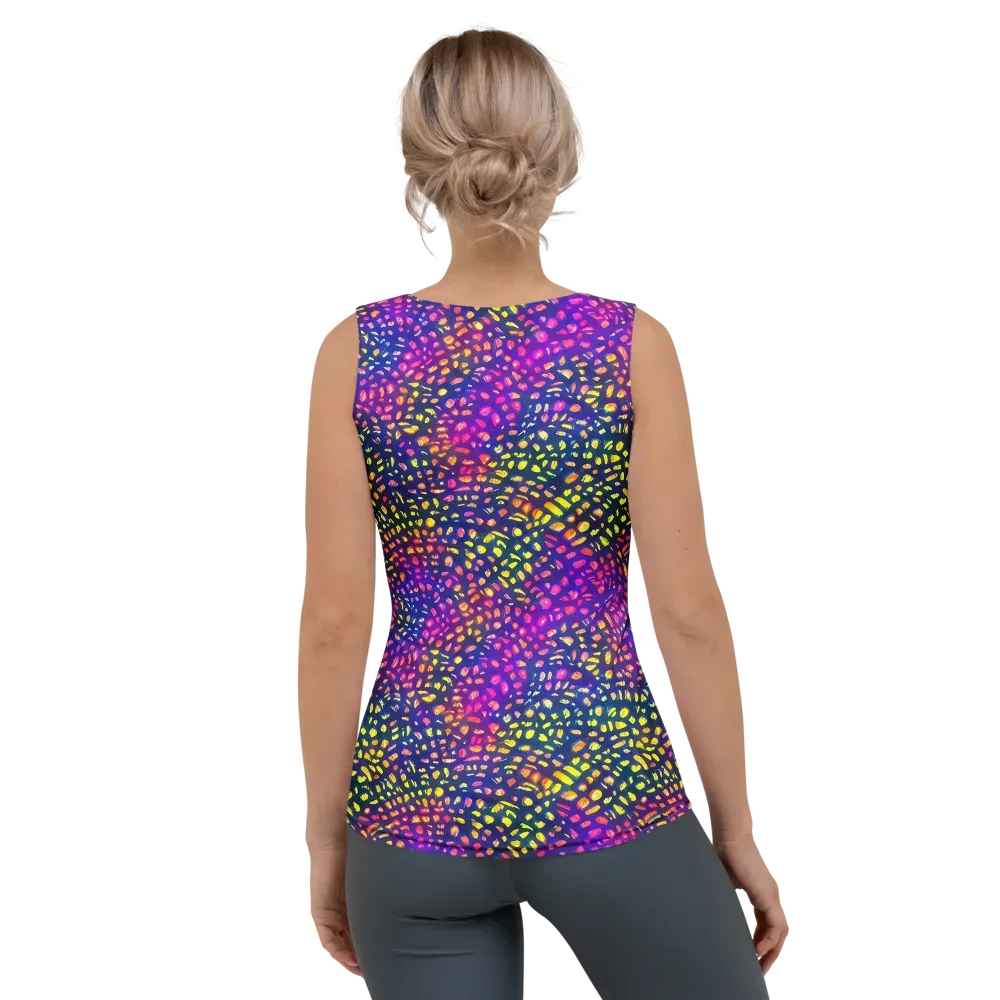 Prismatic Scatter on Women's Tank Top — Back