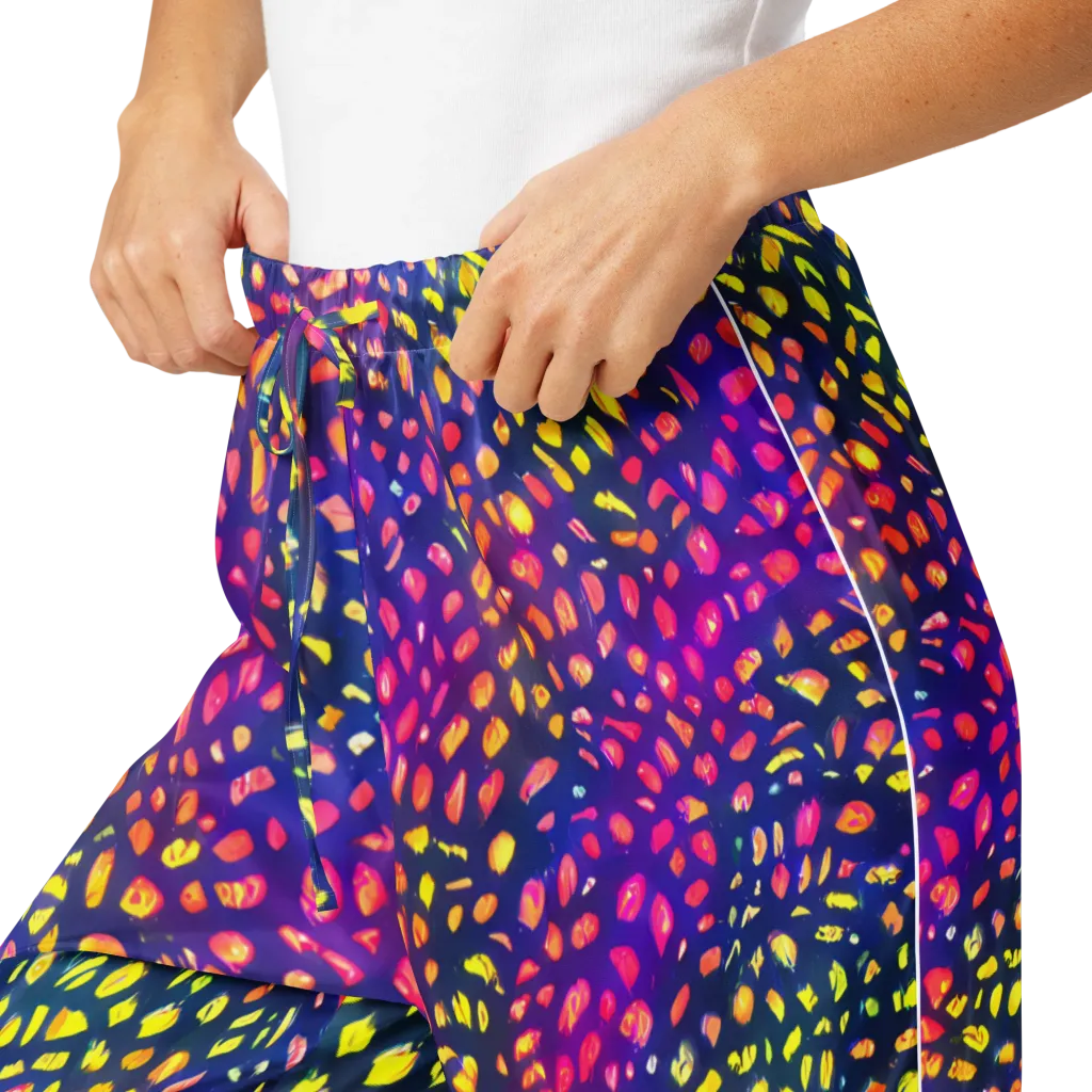 Prismatic Scatter on Women's Pajama Pants — Product details