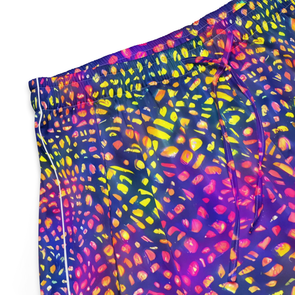 Prismatic Scatter on Women's Pajama Shorts — Product details