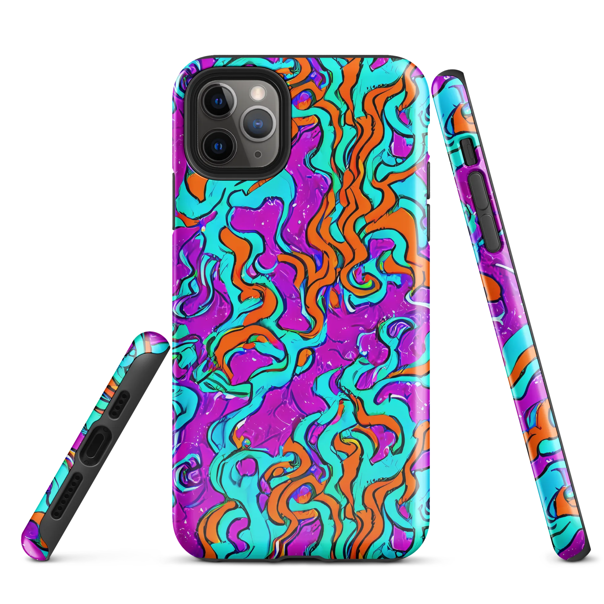 Psychic Ribbons on Tough Case for iPhone® — Front