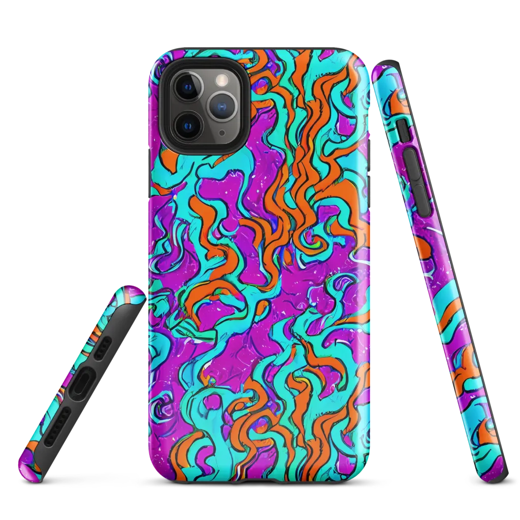 Psychic Ribbons on Tough Case for iPhone® — Front