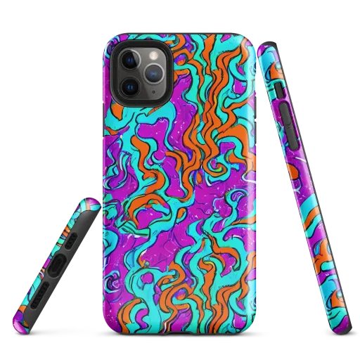Psychic Ribbons on a Tough Case for iPhone®