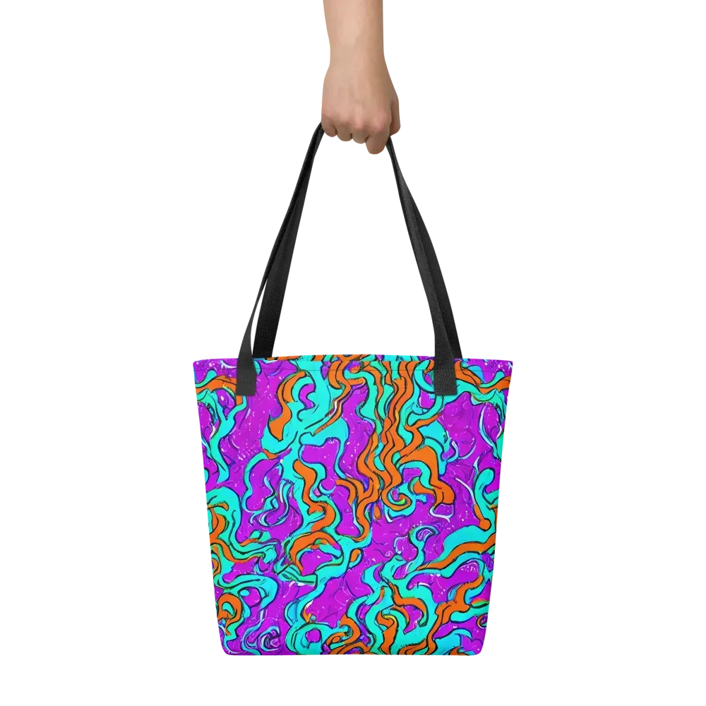 Psychic Ribbons on Tote Bag — Front